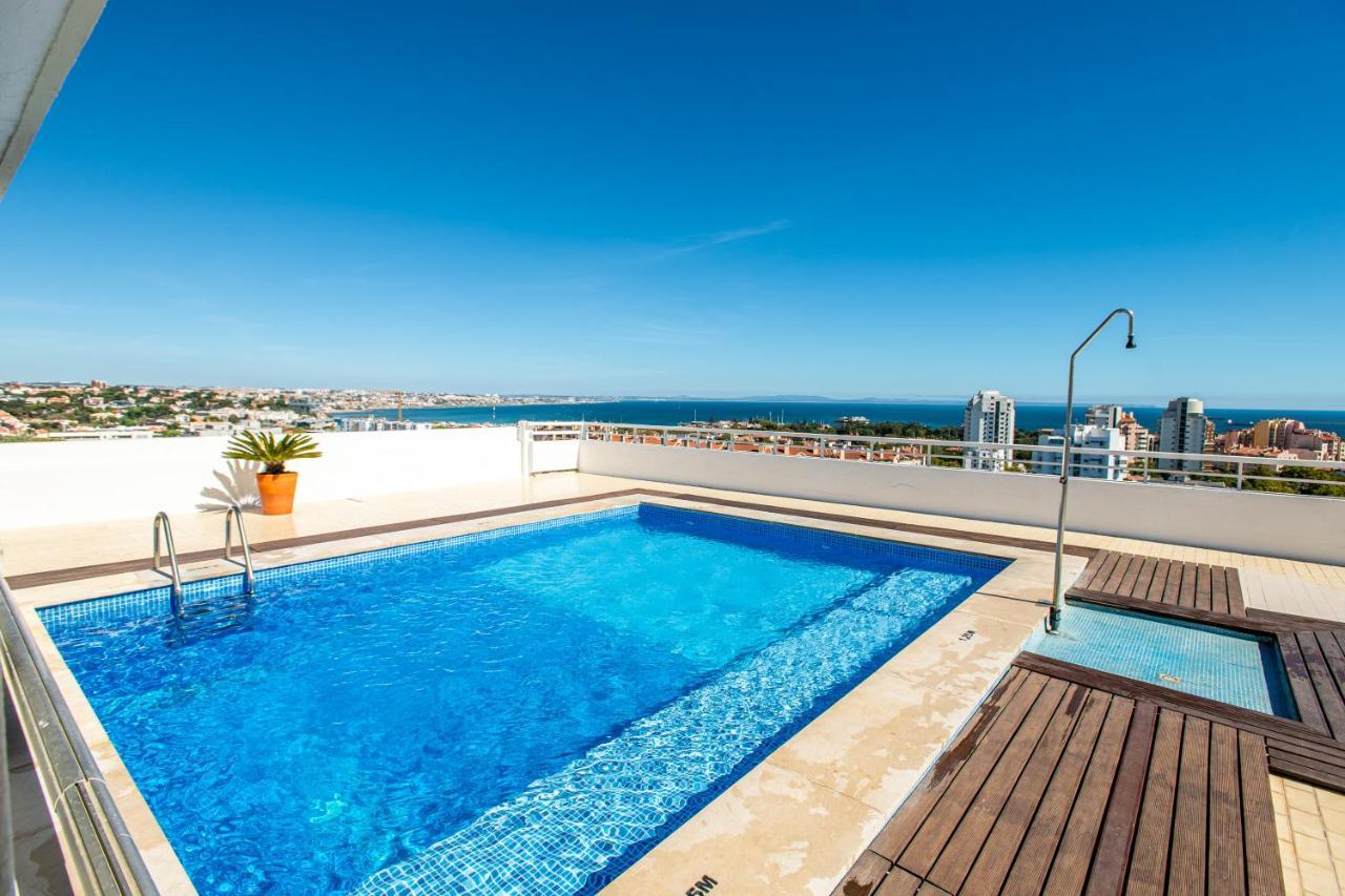 Amazing Sea View Apt With Pool Cascais - Atjoanas Exterior foto